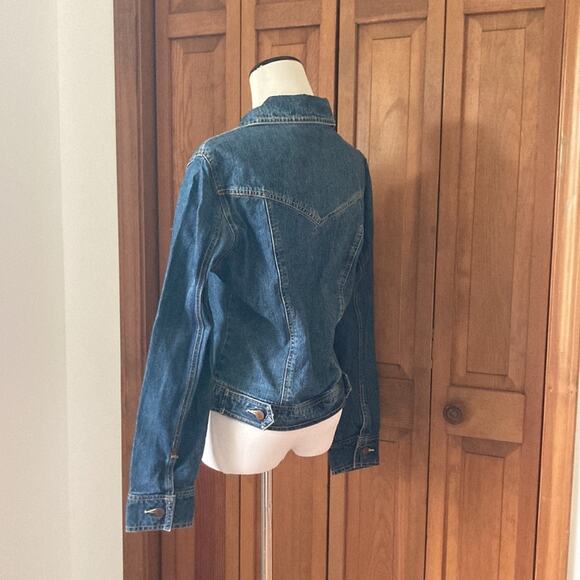 Bill Blass Jeans Denim Jacket, Size S - Picture 4 of 10